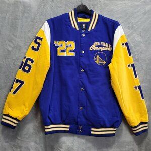 G-III Golden State Warriors Carl Banks 7x NBA Champions Varsity Jacket Size XL